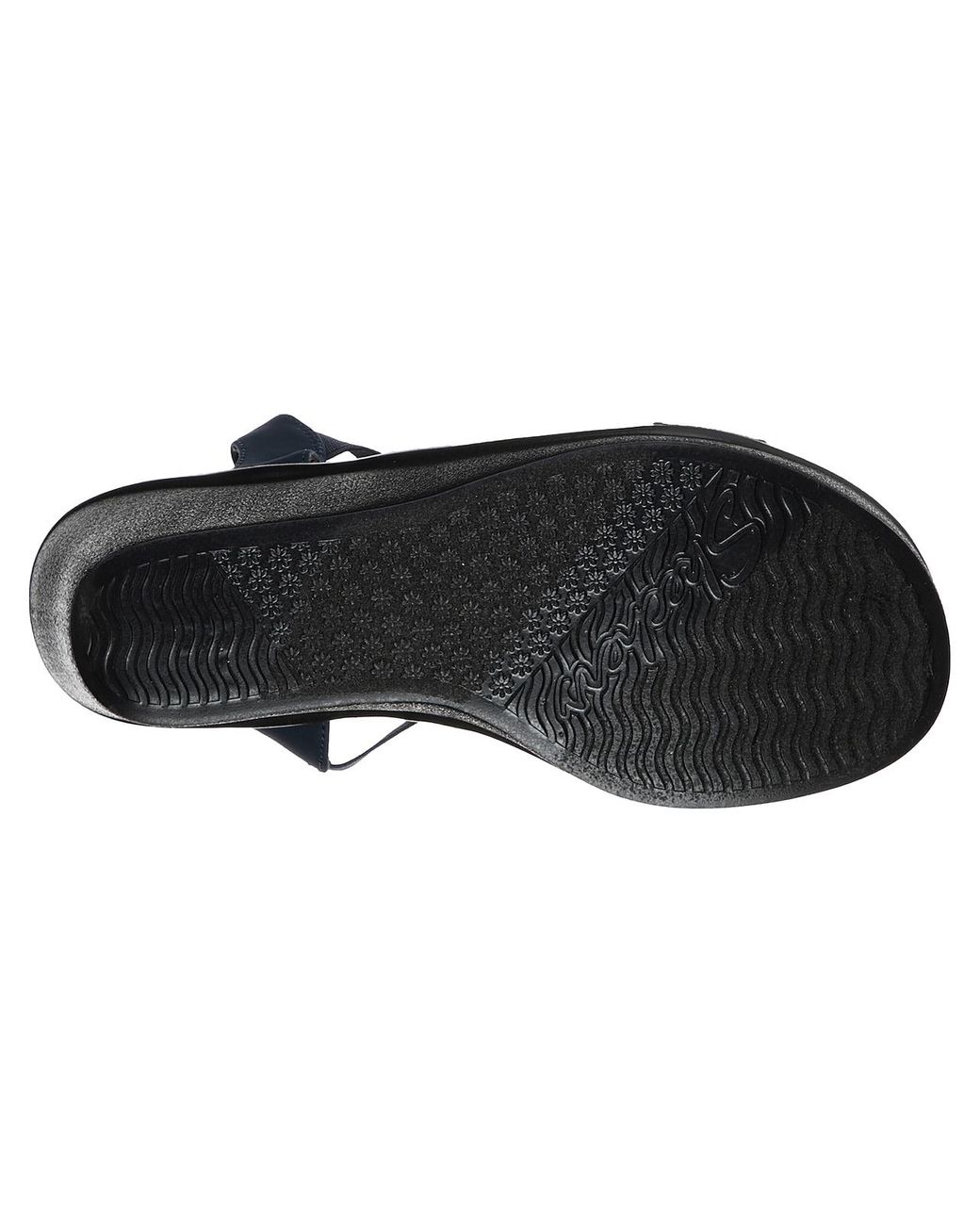 Skechers Cali Rumble On Camp Glam Wedge Sandal in Blue | Lyst