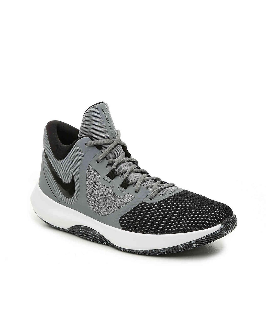 Nike Air Precision Ii Basketball Shoe in Gray for Men | Lyst