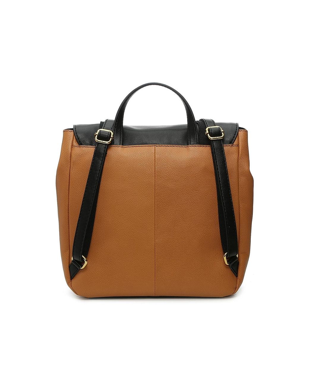 Fossil Kara Leather Backpack in Black 