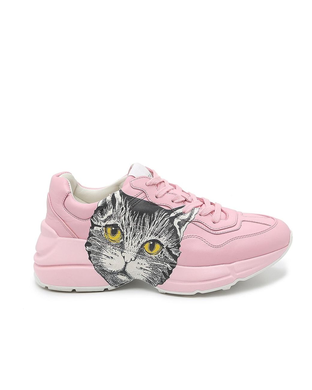 Gucci Rhyton Sneaker in Pink | Lyst