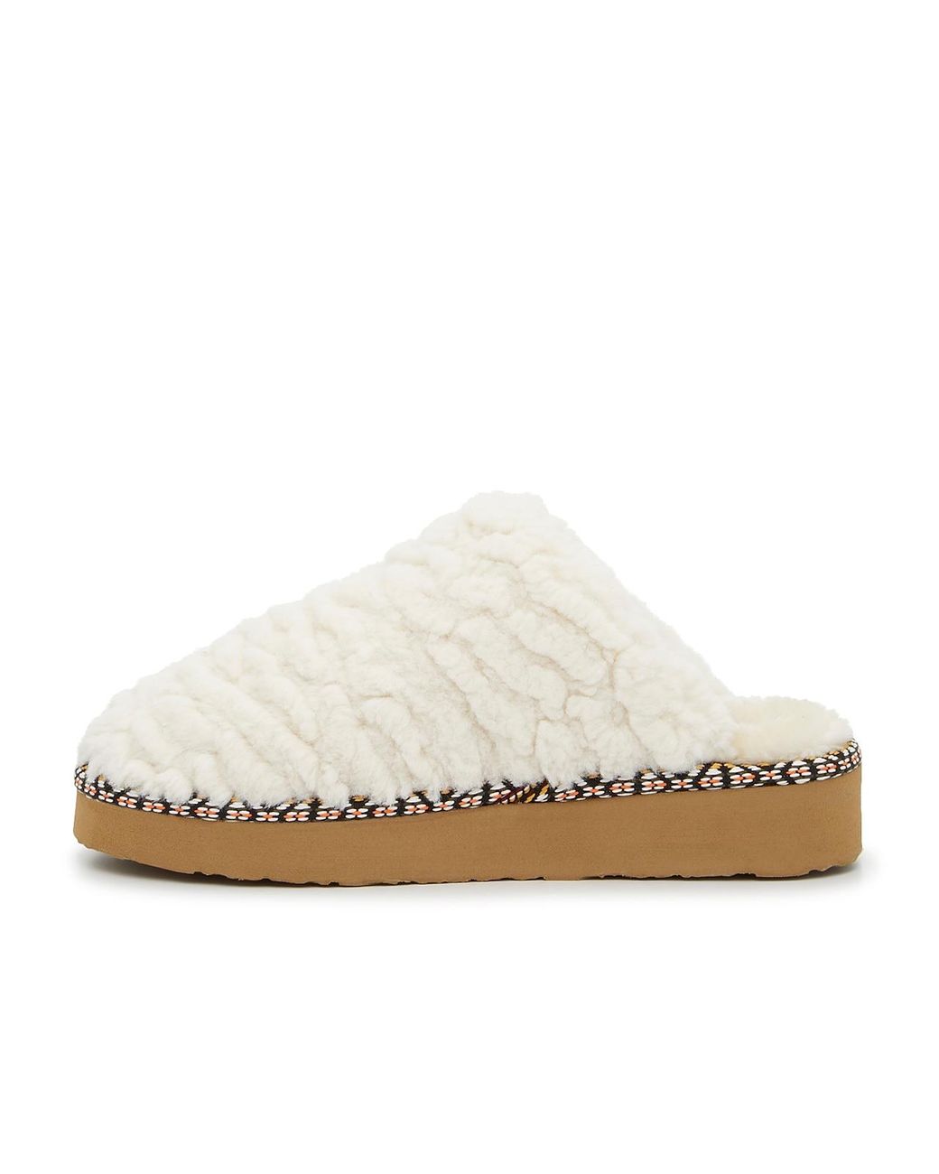 Minnetonka Shally Slipper in White Lyst
