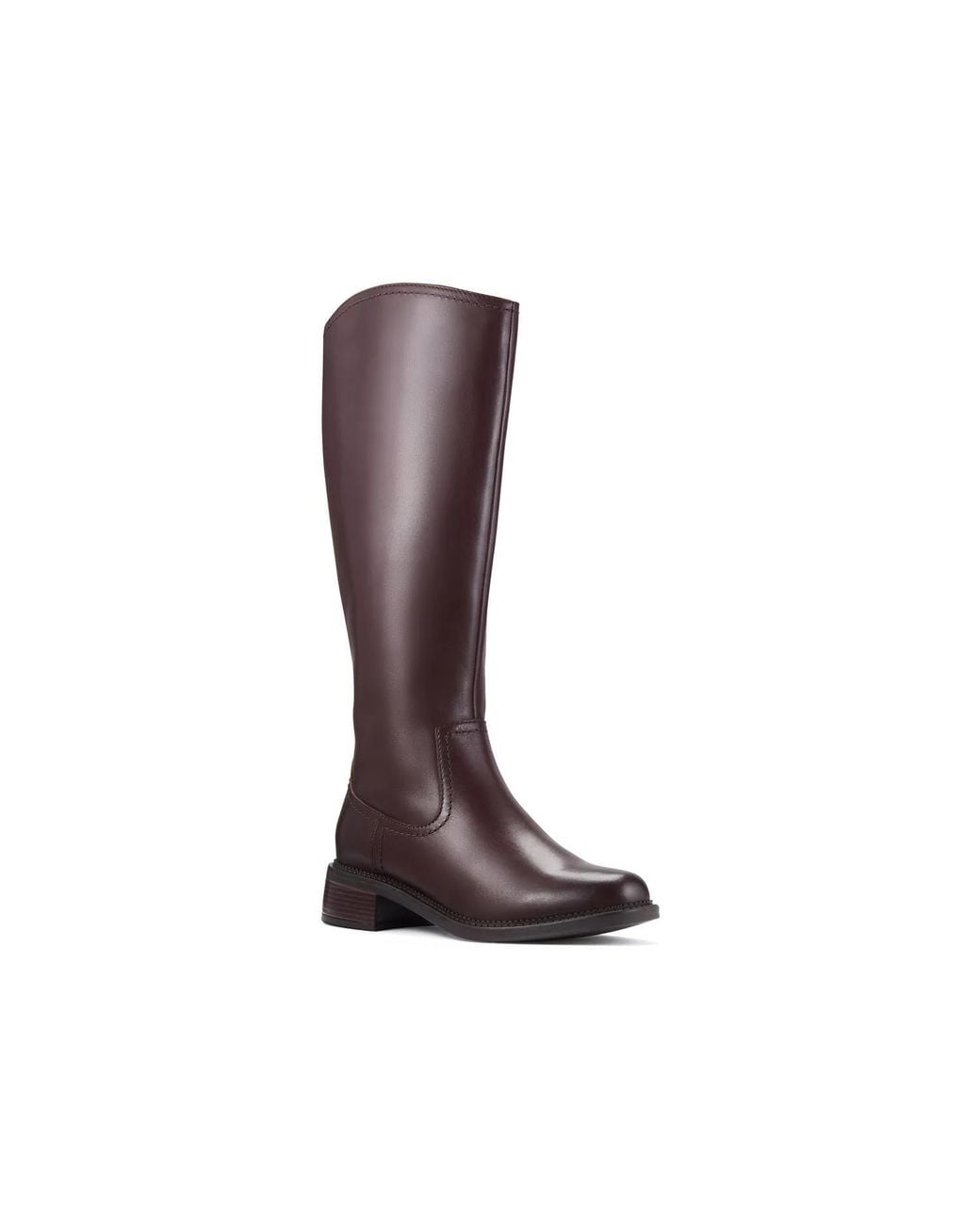 Clarks Black Maye Ride Riding Boot