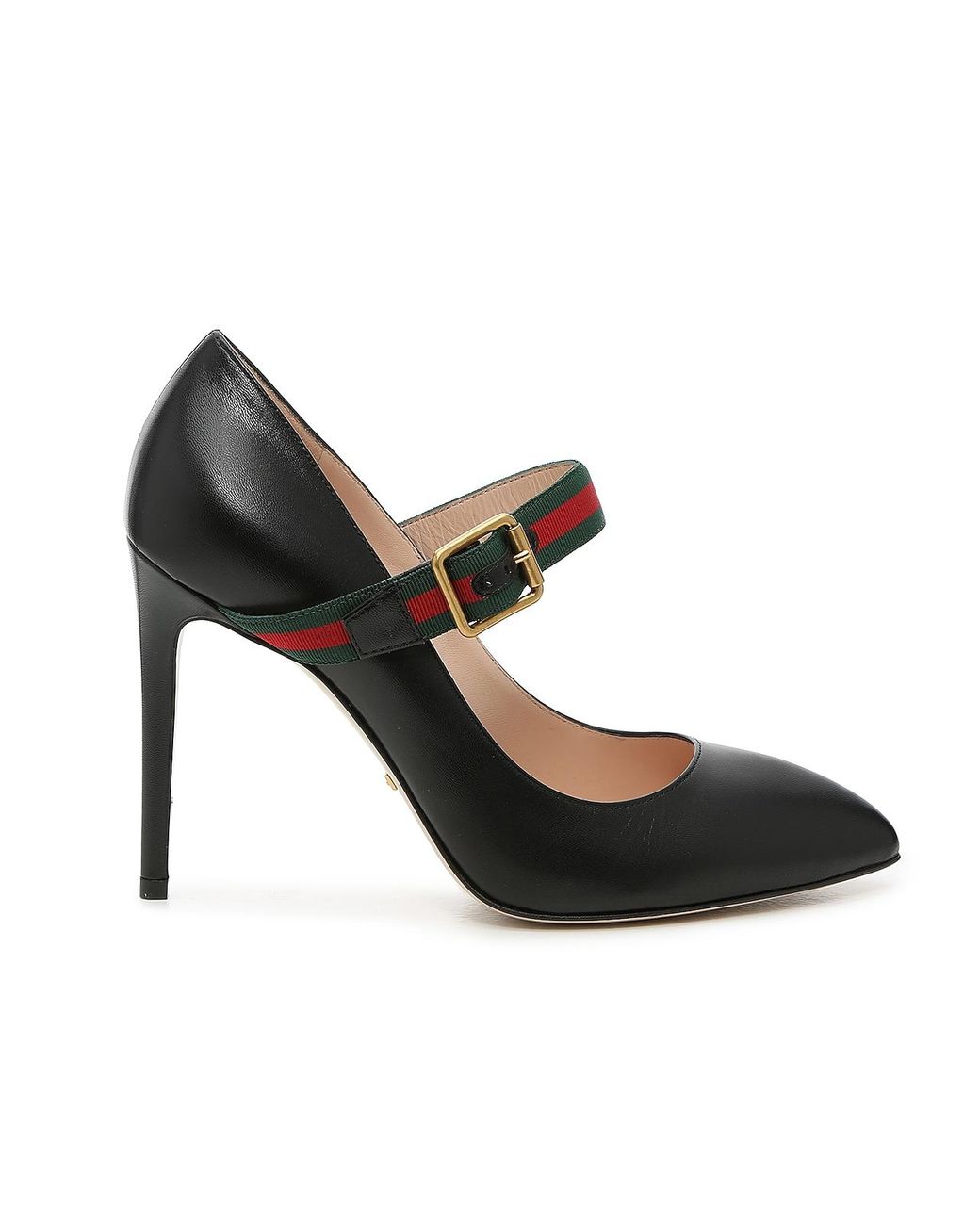 Gucci Sylvie Pump in Black | Lyst