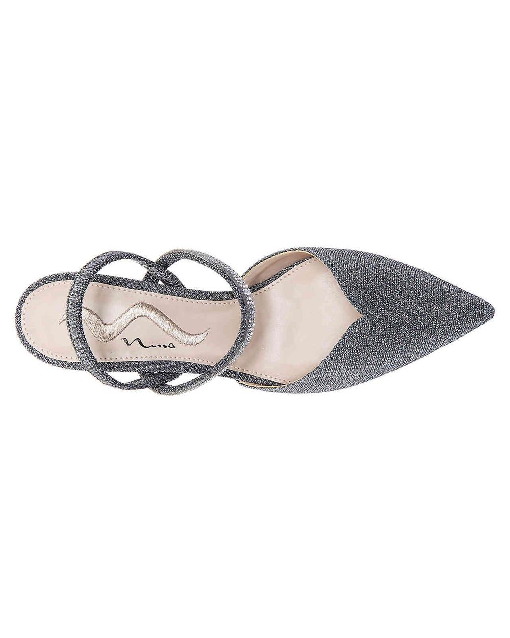 nina silver pumps