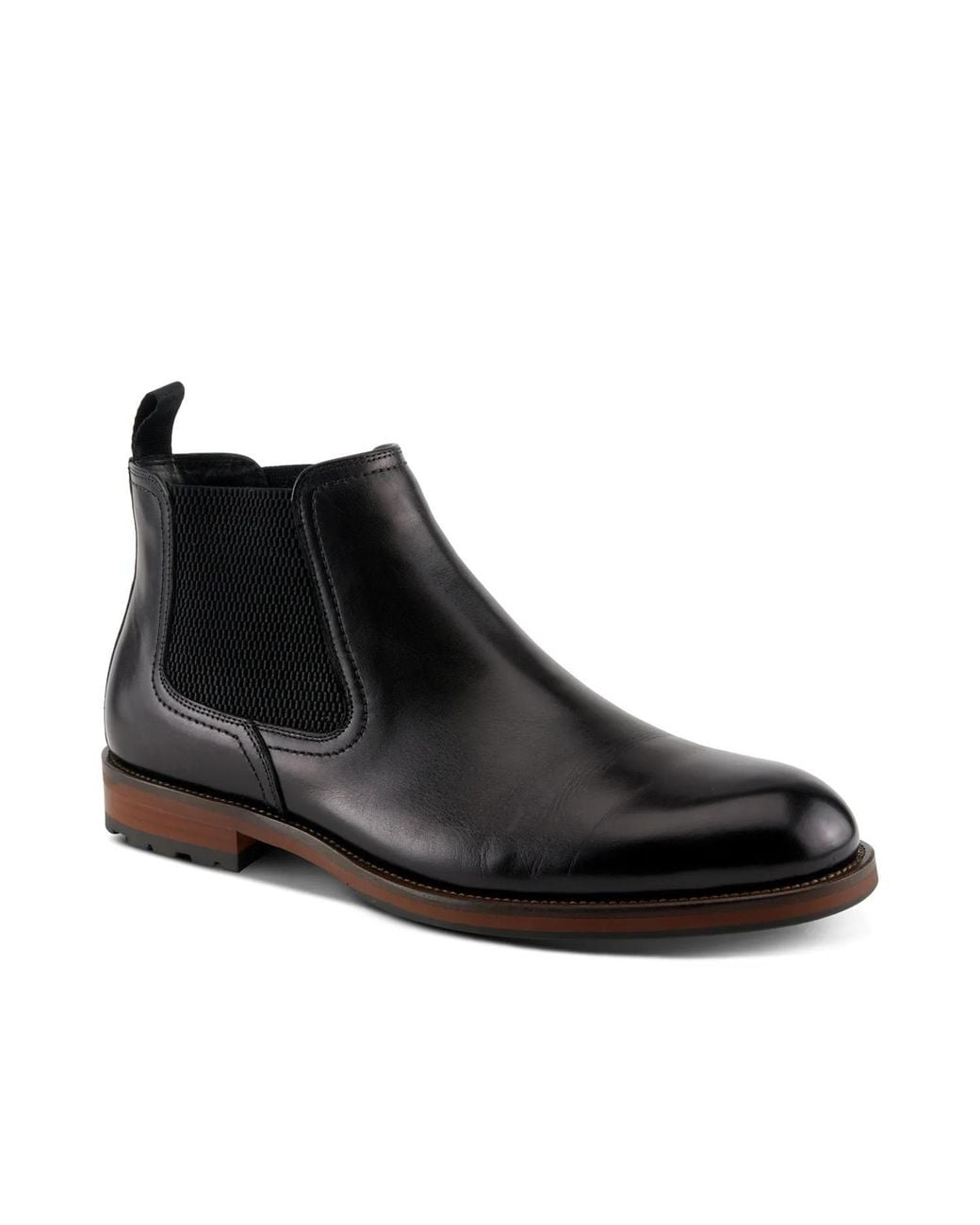 Spring Step Black Baxter Chelsea Boot for men