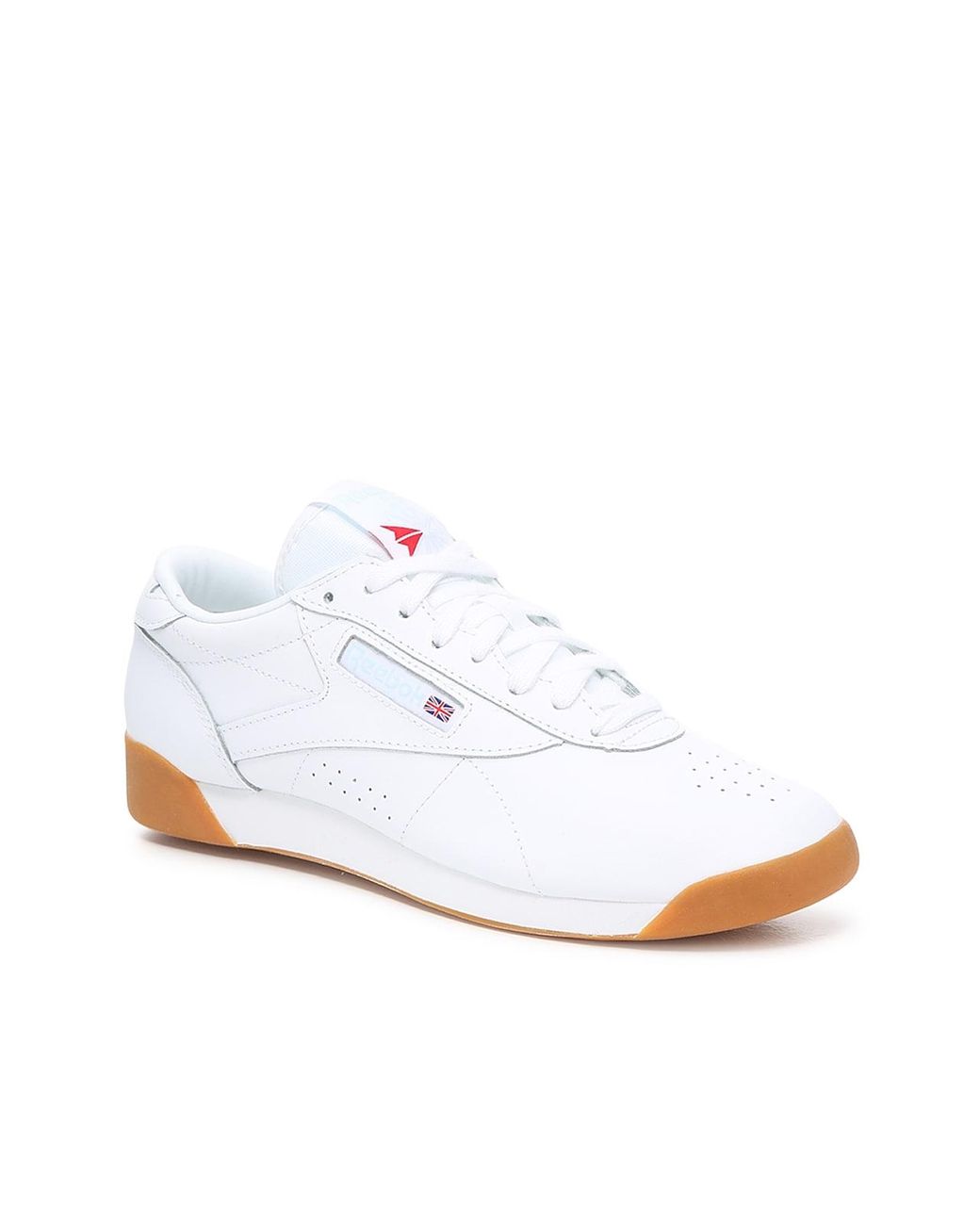 reebok freestyle low white