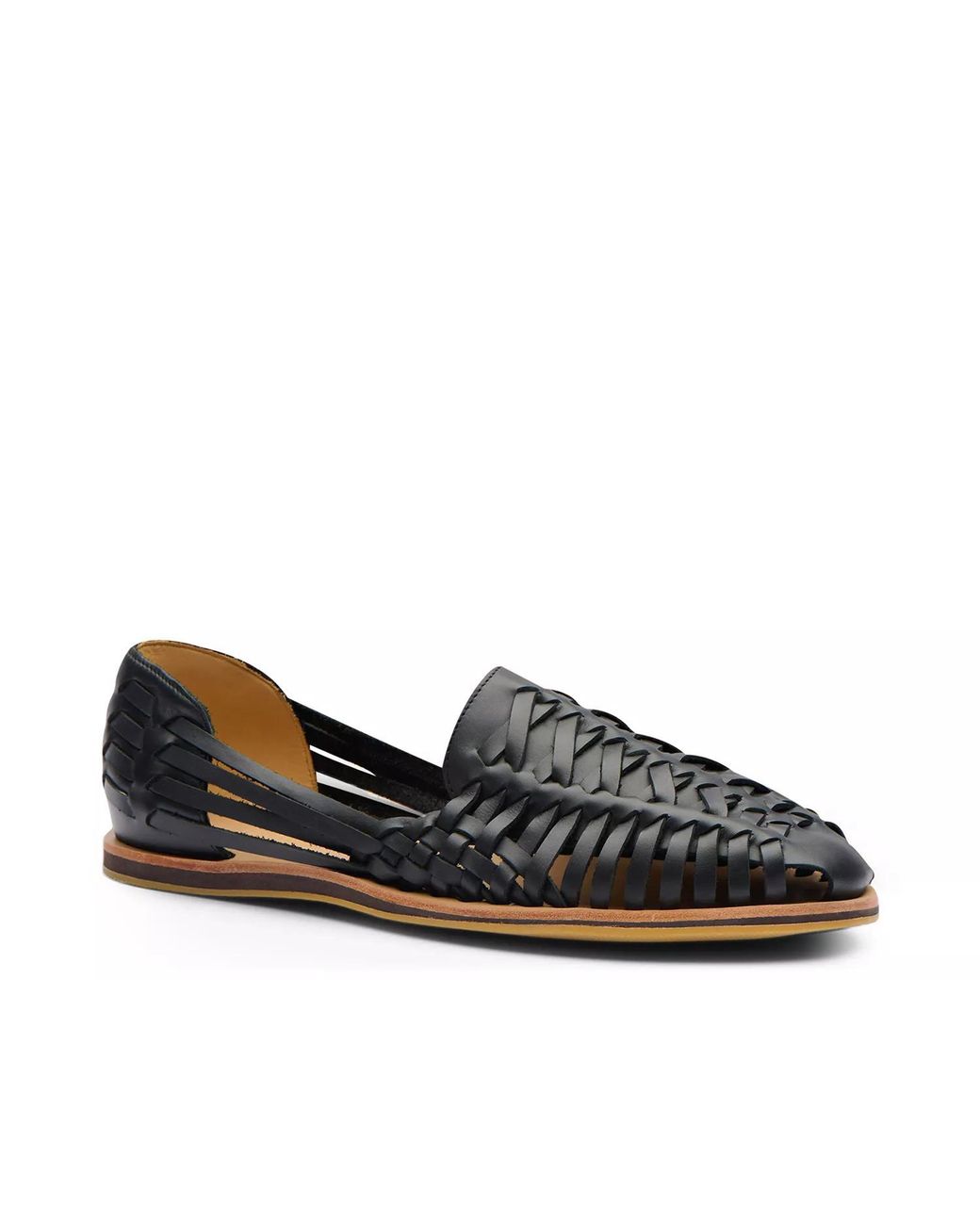 Nisolo Black Huarache Sandal for men