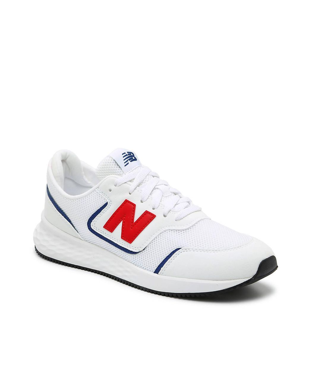 New Balance Denim Fresh Foam X70 Sneaker in White/Red/Blue (White) for Men - Lyst