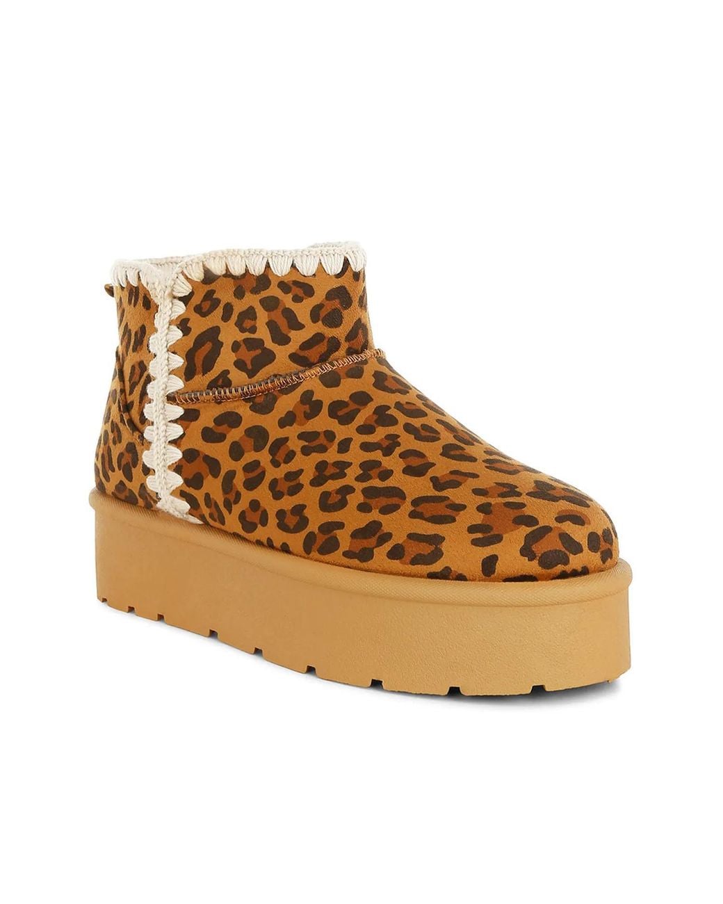LONDON RAG Brown Rochas Bootie