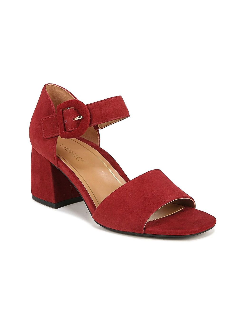 Red clearance vionic sandals