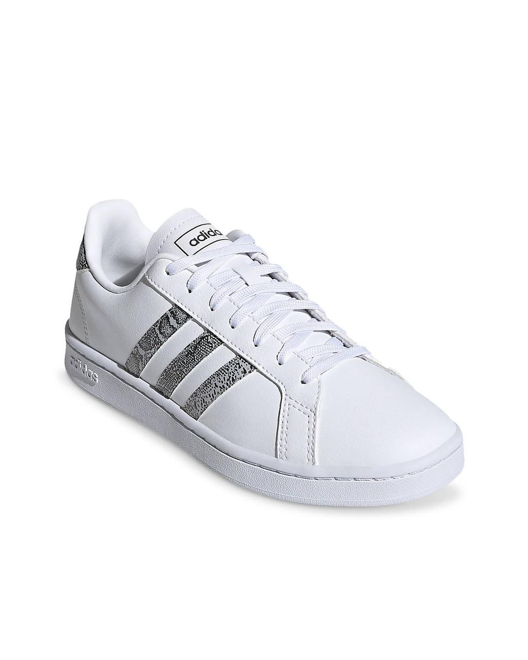 adidas grand court mens grey