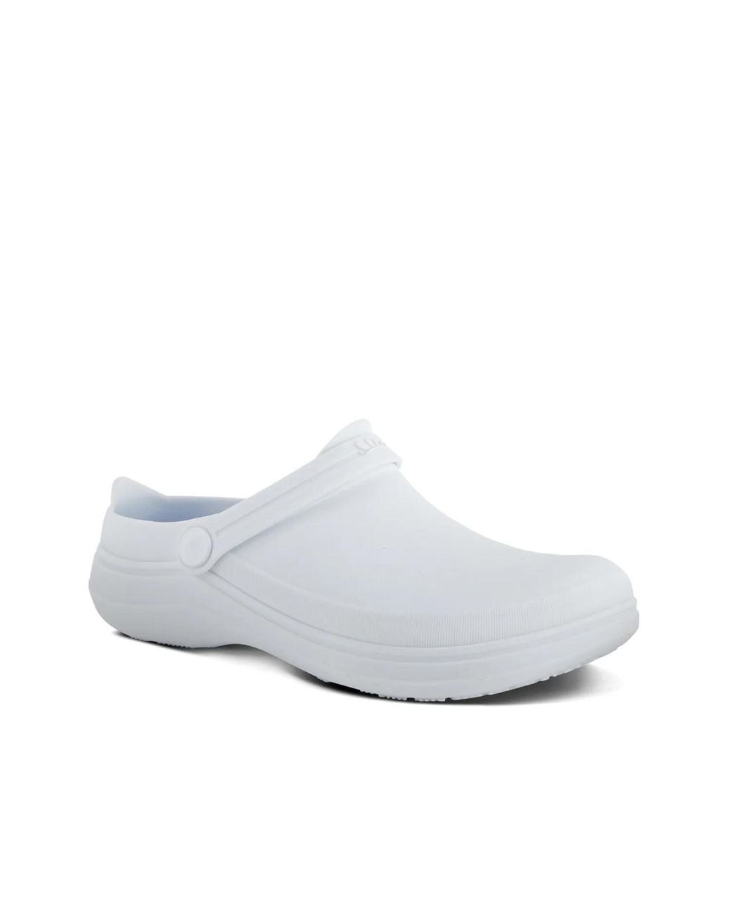 Spring Step White Avery Clog