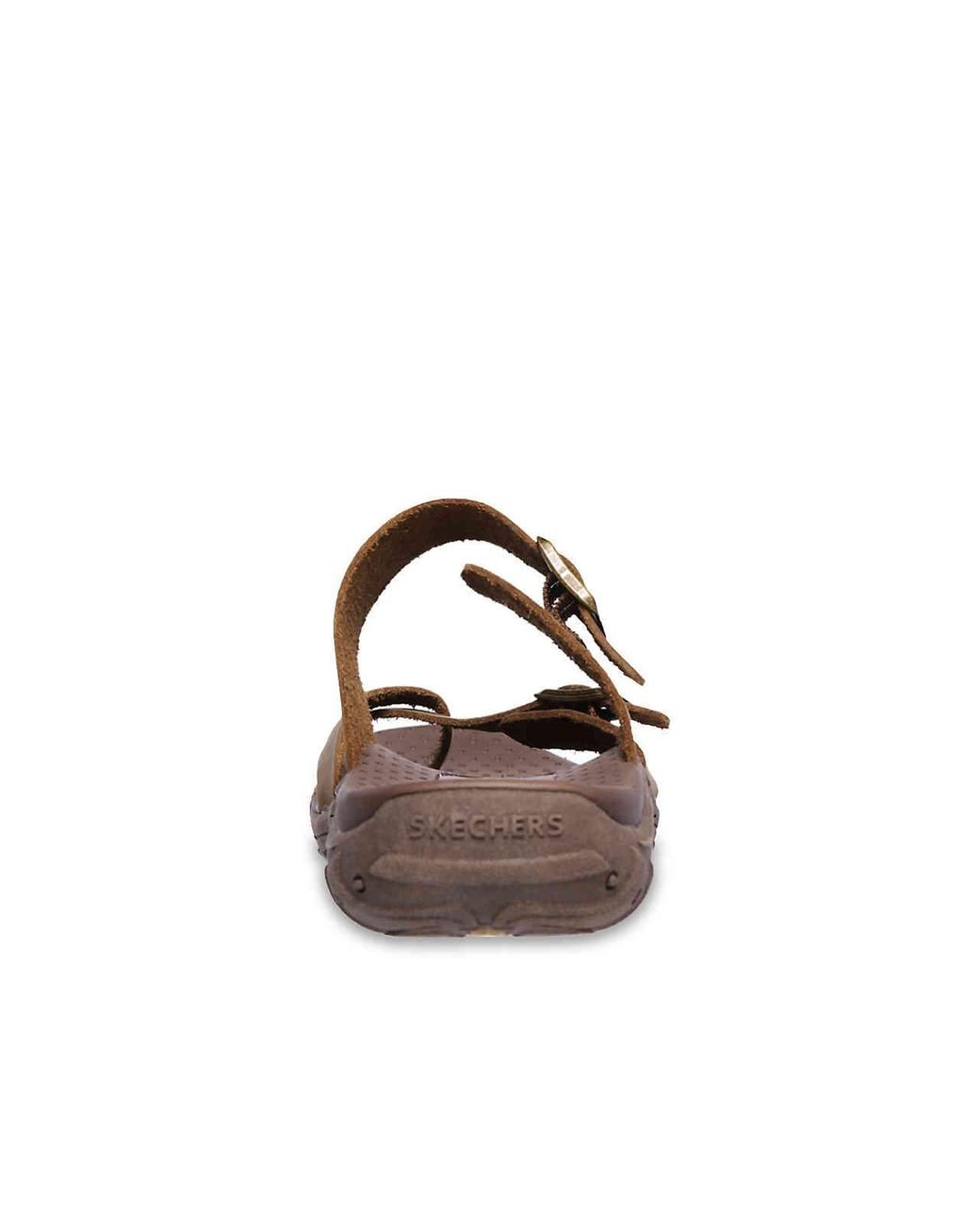 Skechers reggae best sale mens brown