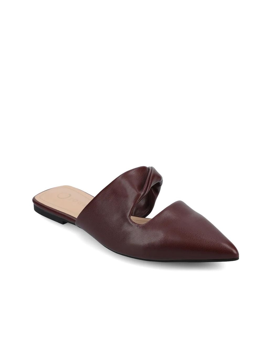 Journee Collection Brown Enniss Mule