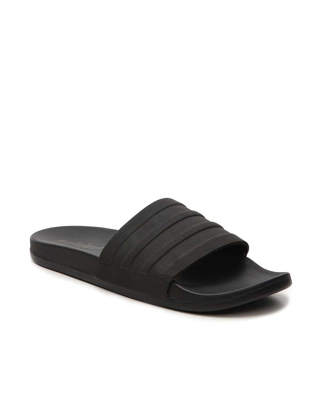 adidas men's adilette cloudfoam  slide sandal