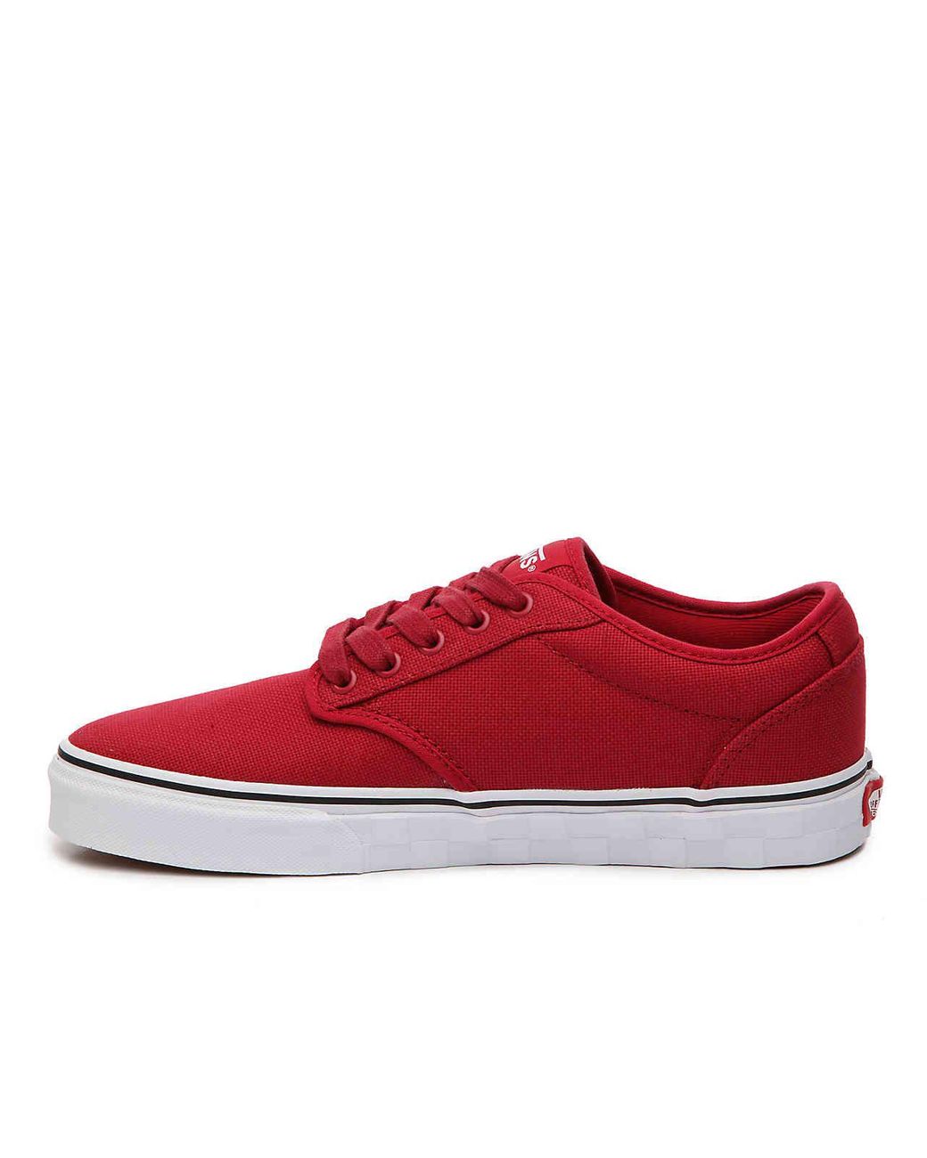 Vans Atwood Deluxe Sneaker in Red for Men | Lyst