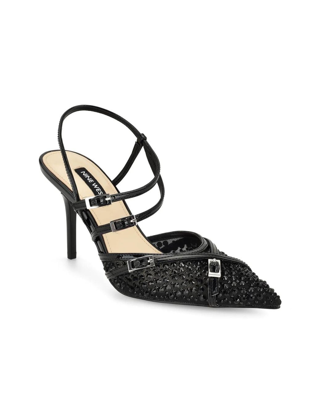Nine West Black Pertee Pump