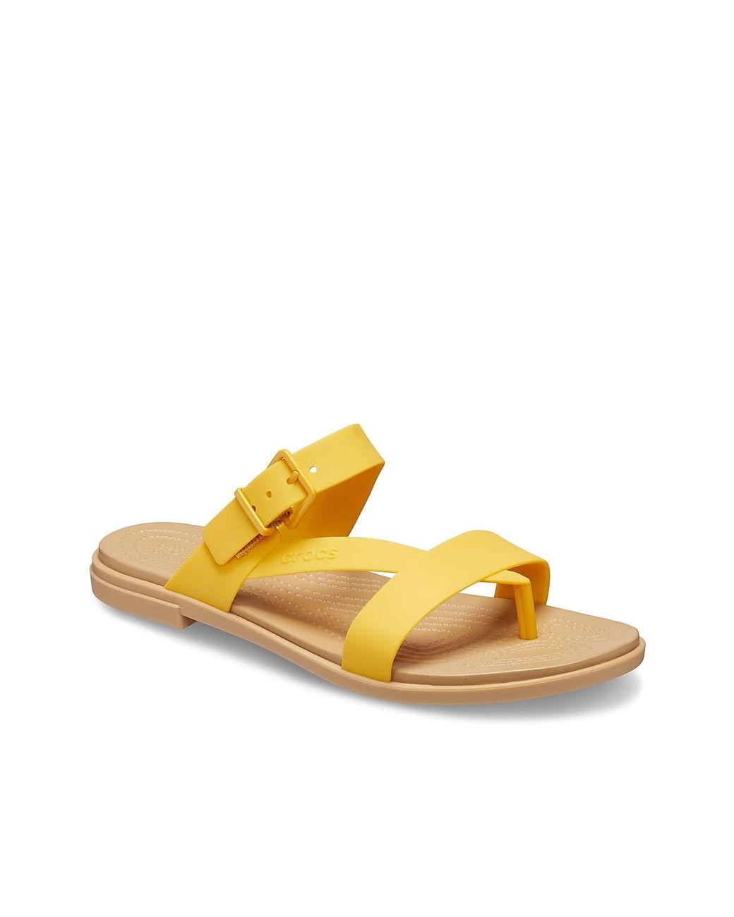 Crocs Tulum Sandal W Yellow buy and offers on Dressinn