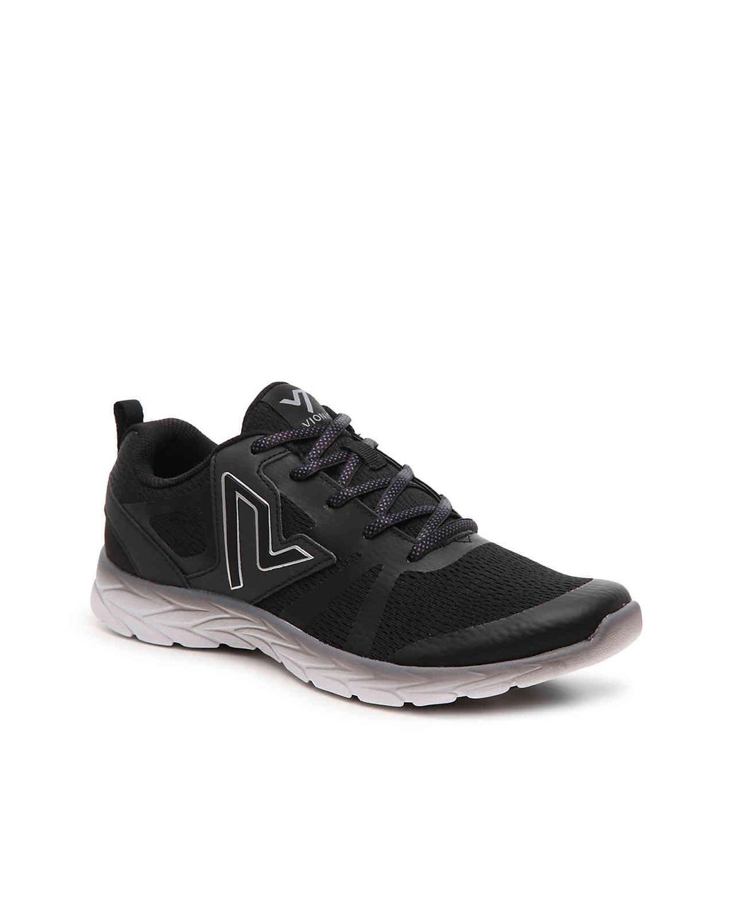 Vionic Rubber Miles Walking Shoe in Black - Lyst