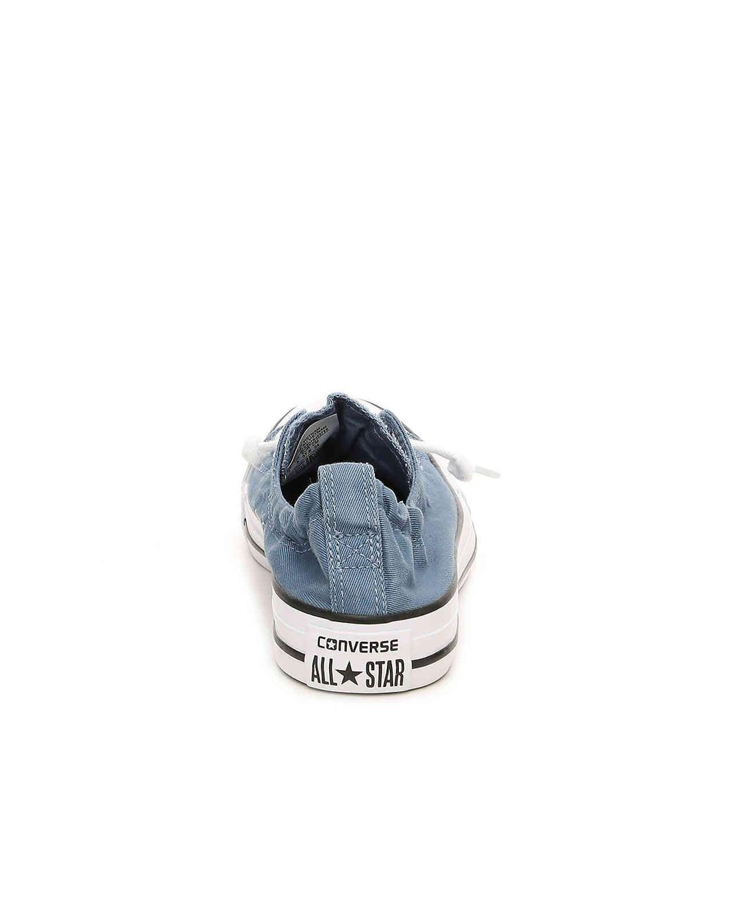 Converse Chuck Taylor All Star Denim Shoreline Slip-on Sneaker in Blue |  Lyst