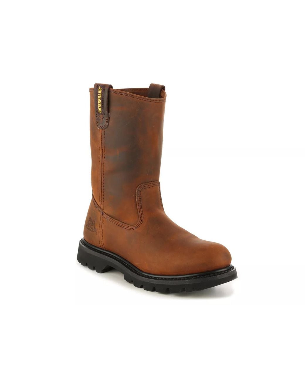 Caterpillar Brown Revolver Steel Toe Work Boot for men