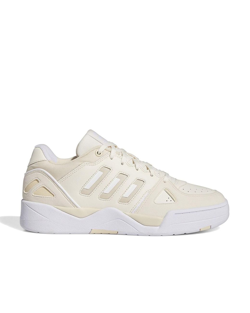 adidas Midcity Low Basketball Shoe in White for Men | Lyst