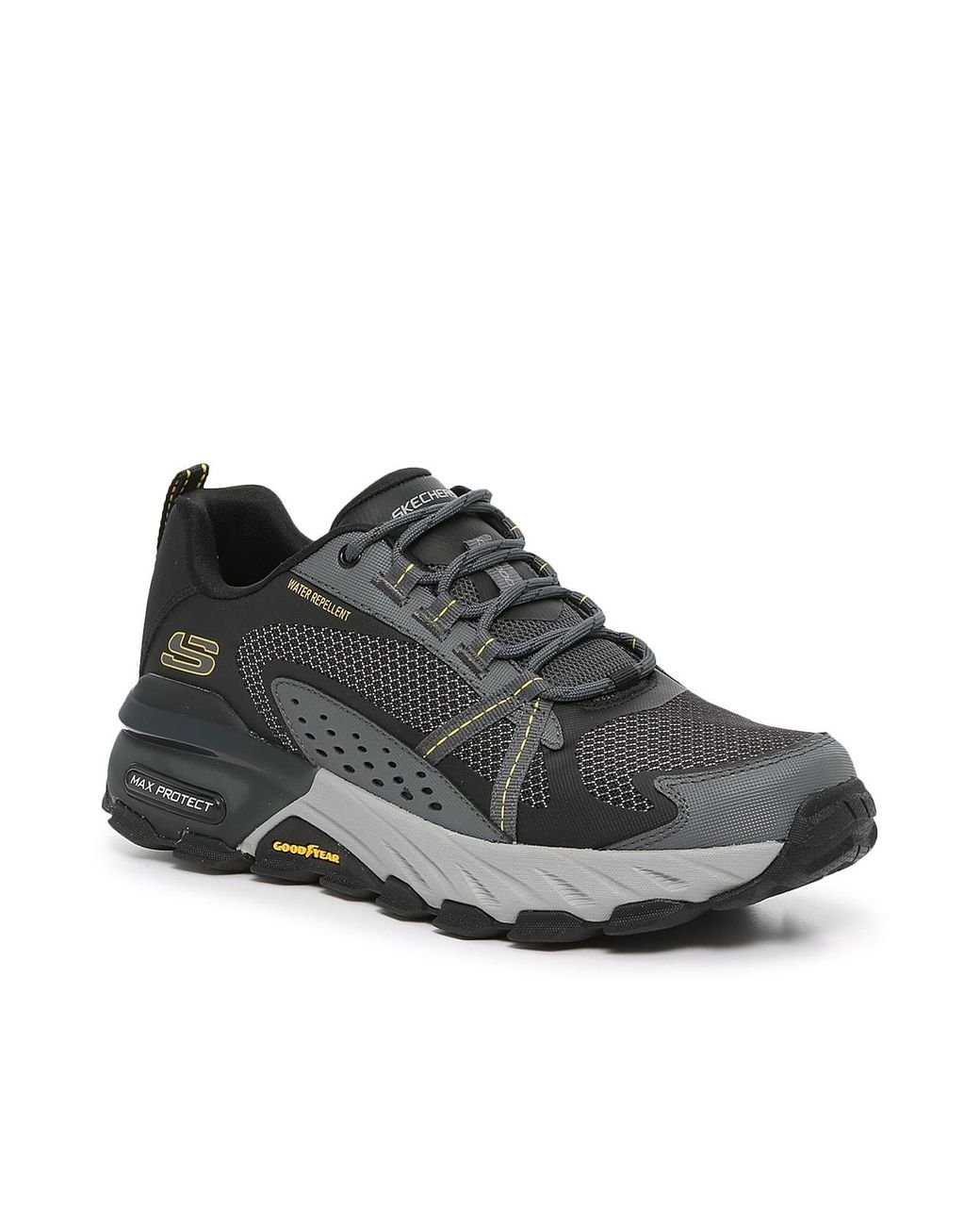 Skechers Goodyear Max Protect Sneaker in Black for Men | Lyst