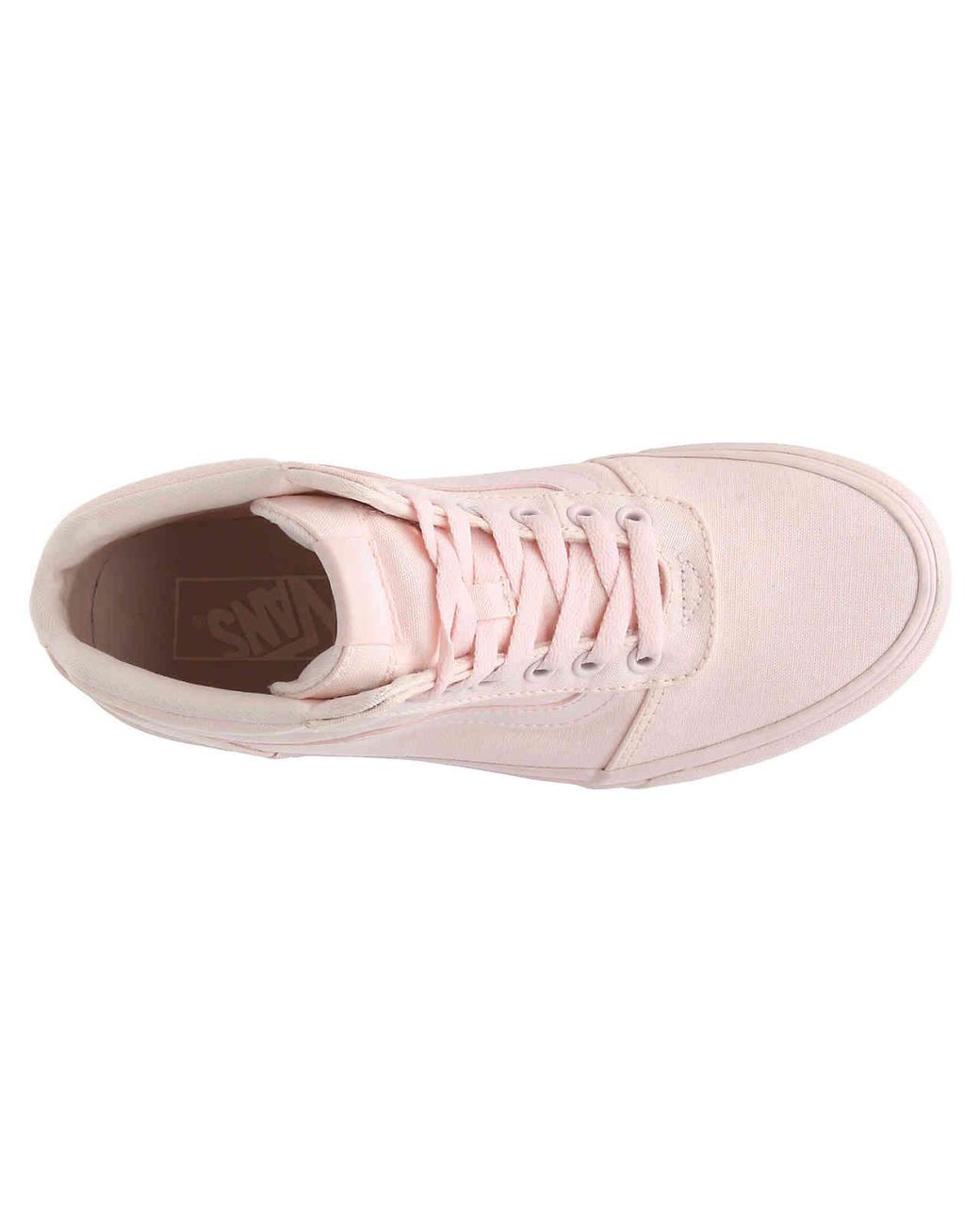 Vans Ward Hi High-top Sneaker in Pink | Lyst