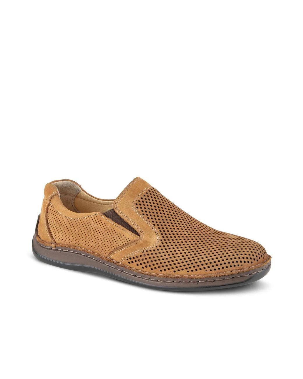 Spring Step Brown Surano Slipon Sneaker for men
