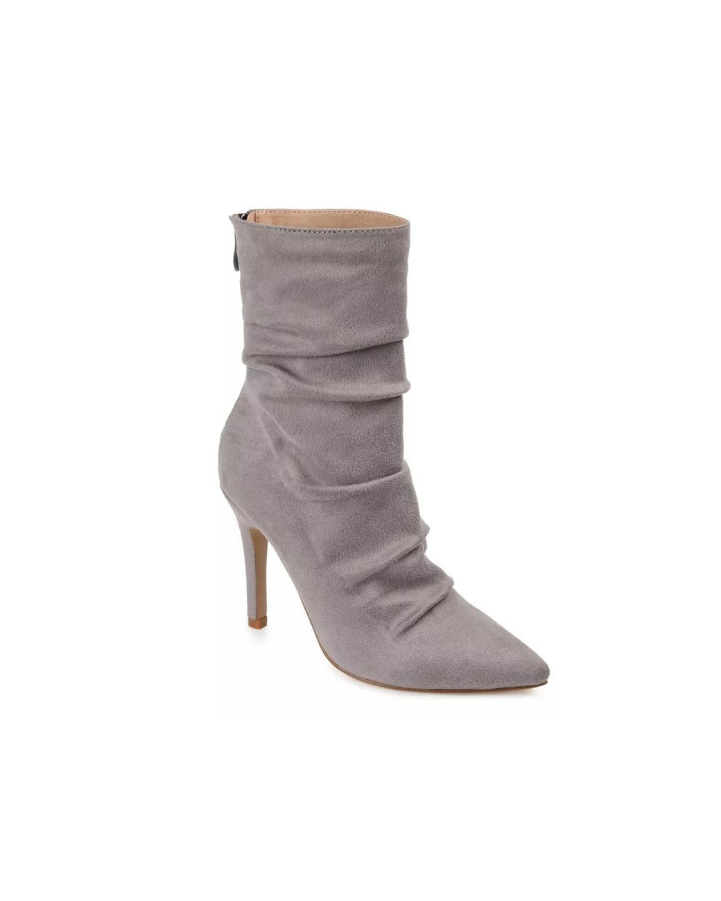 Journee Collection Gray Markie Bootie