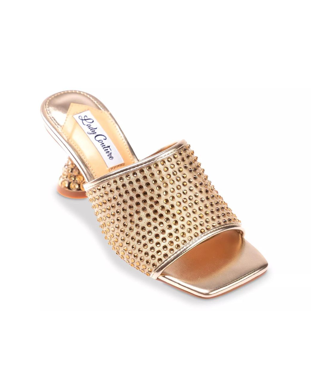 Lady Couture Black Fireball Sandal