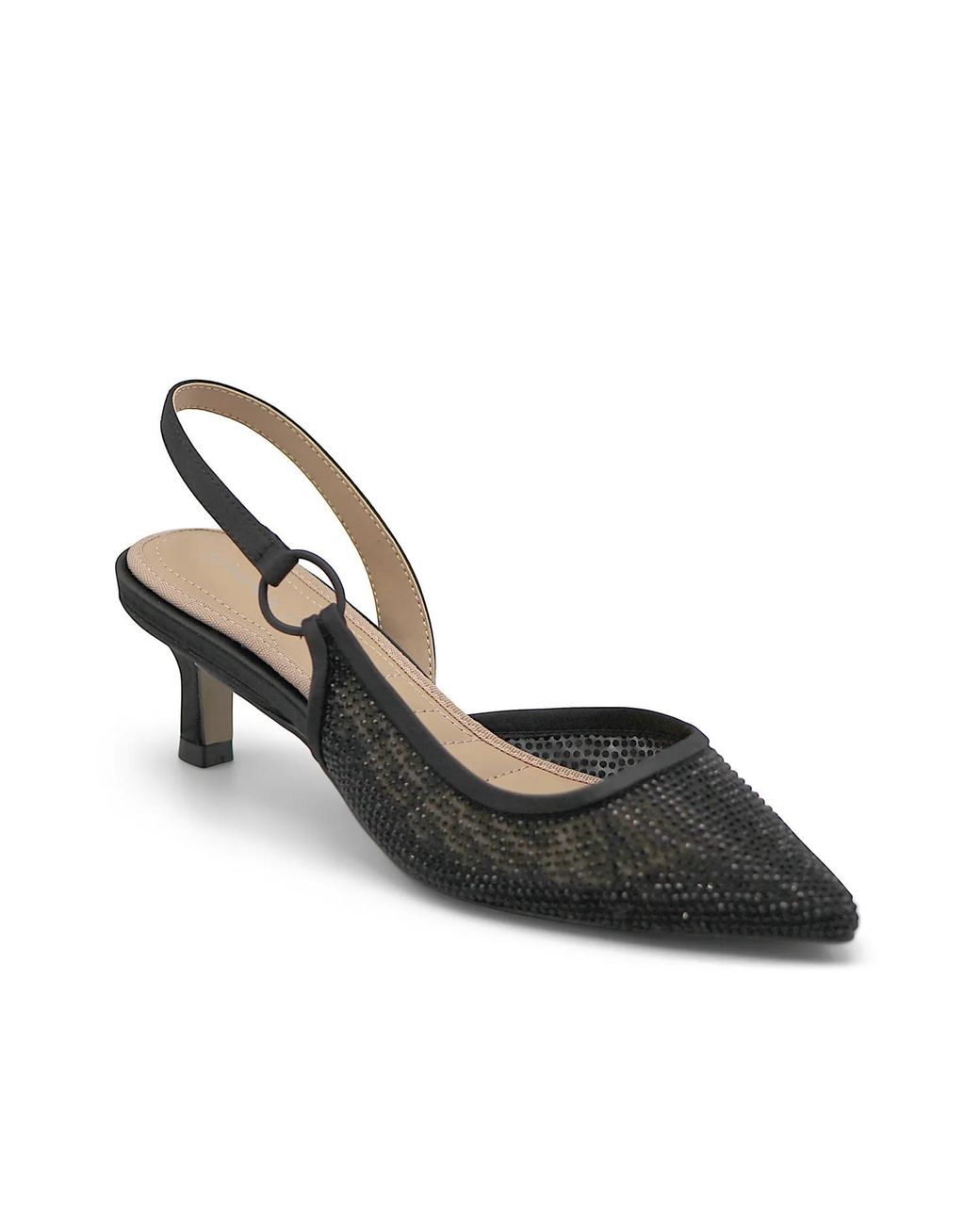 Adrienne Vittadini Black Snipe Pump