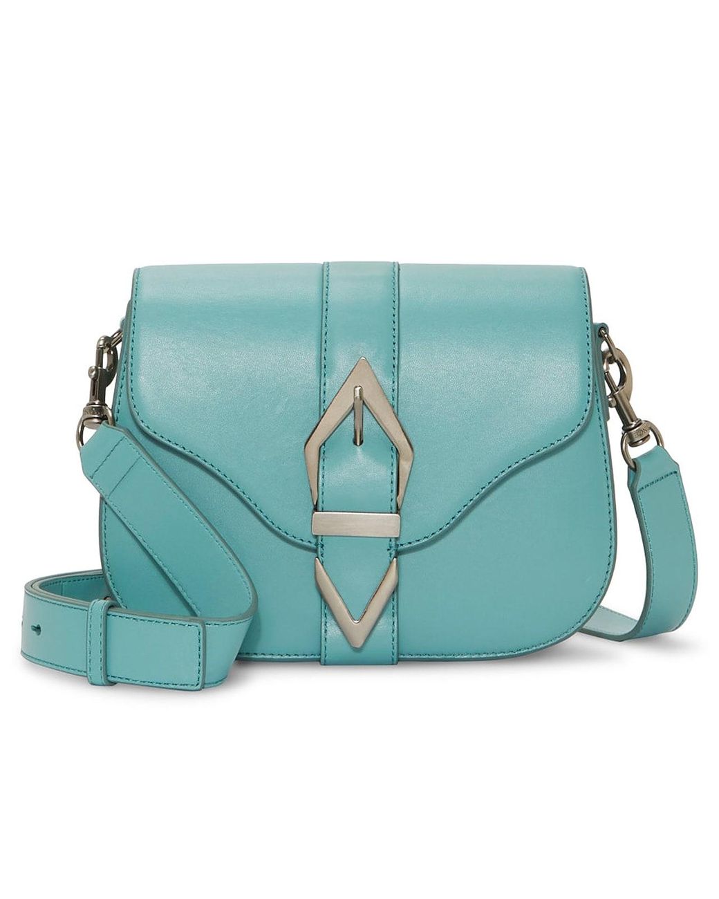 Vince Camuto Passo Leather Crossbody Bag in Blue | Lyst