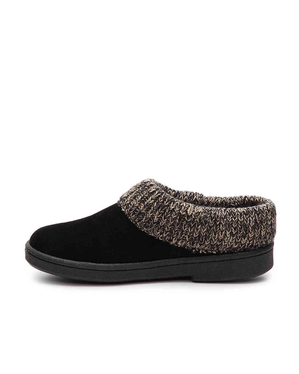 clarks suede scuff slipper
