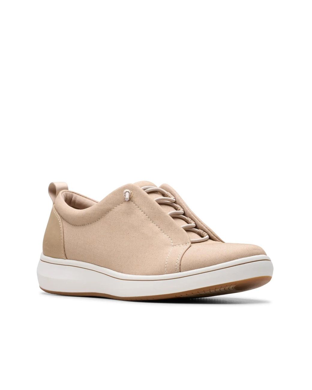 Clarks Natural Cloudsteppers Breeze Sky Slip-on Shoes