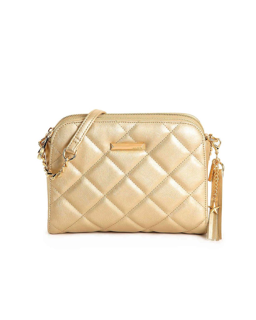 ALDO Crodia Crossbody Bag in Gold Metallic (Metallic) Lyst