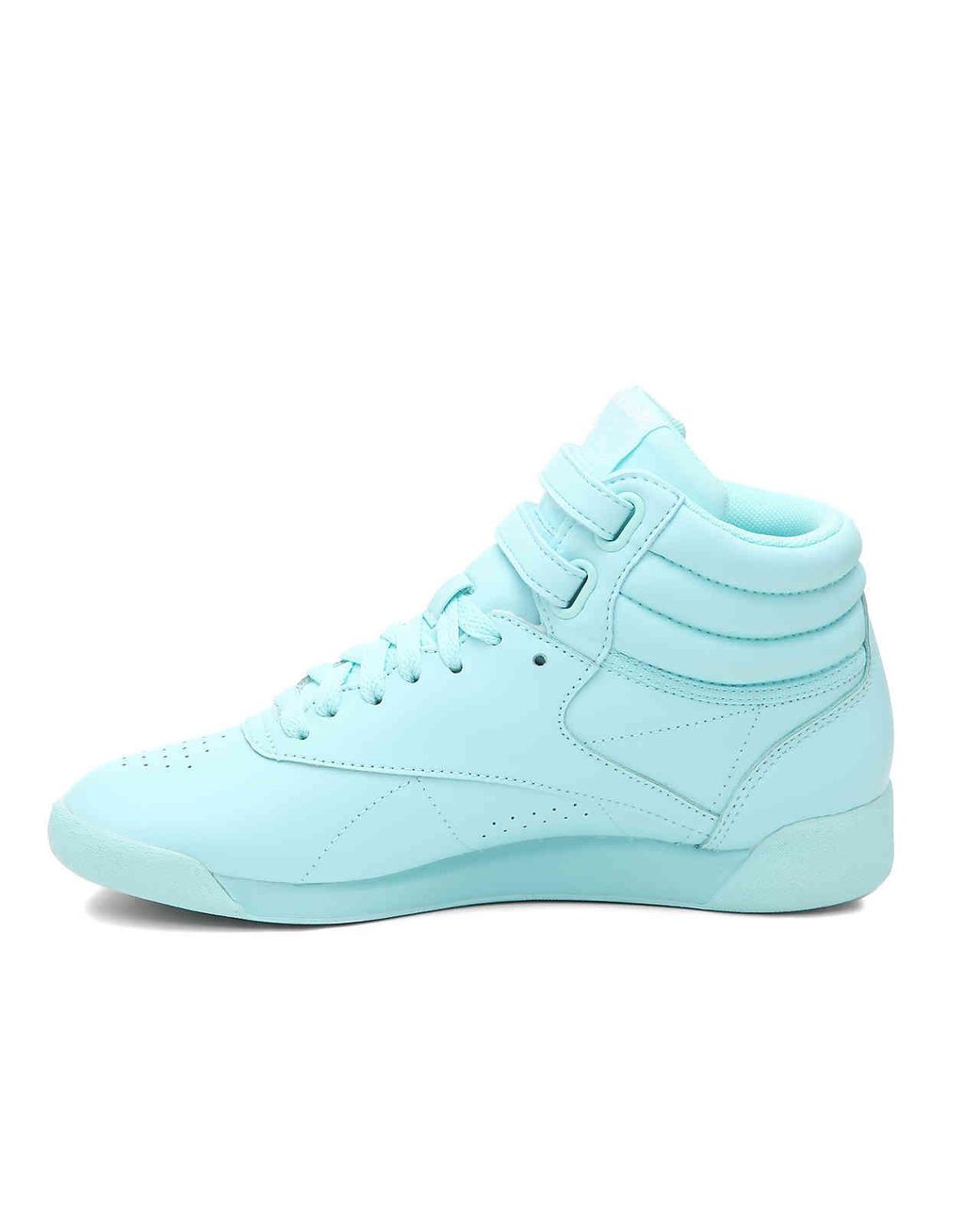 Reebok Freestyle Hi High top Sneaker in Blue Lyst