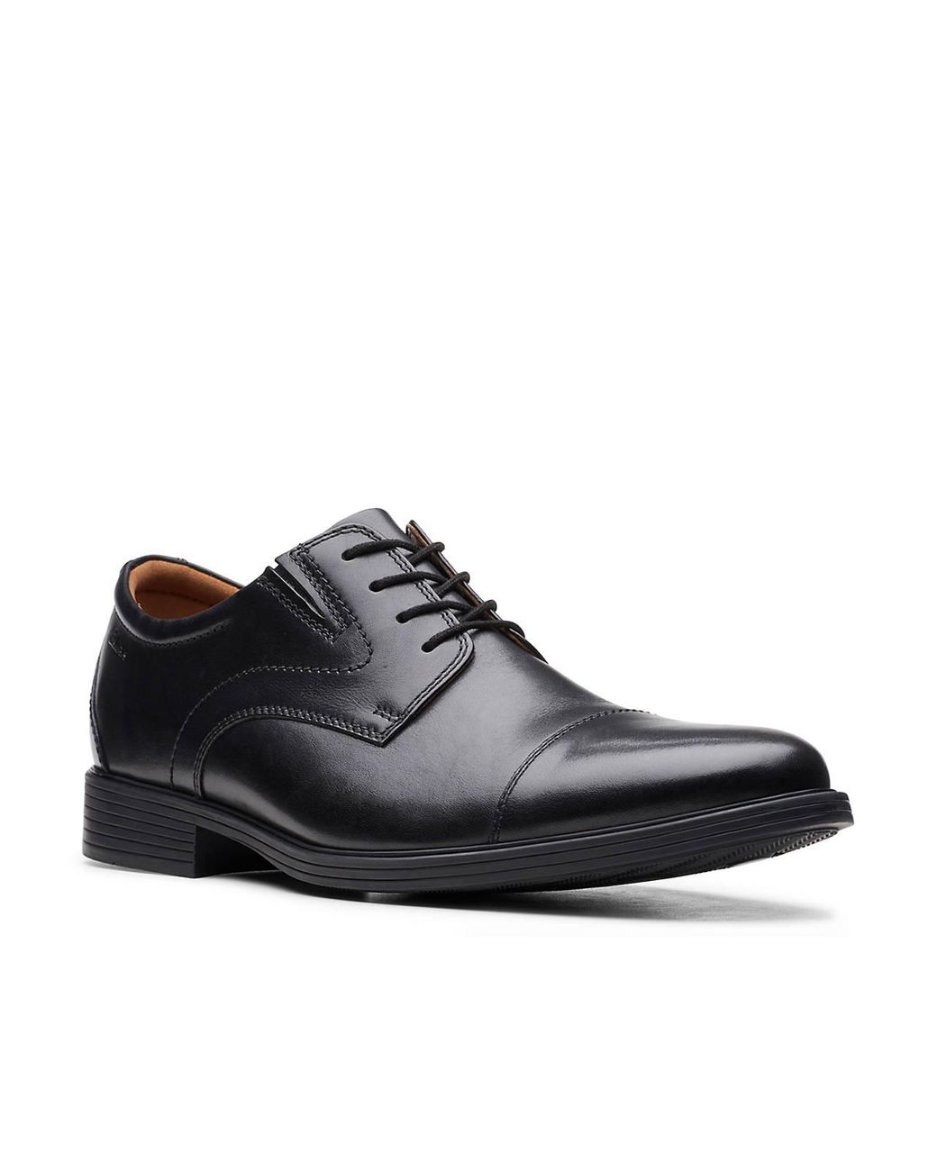 Clarks Leather Whiddon Oxford in Black for Men - Lyst