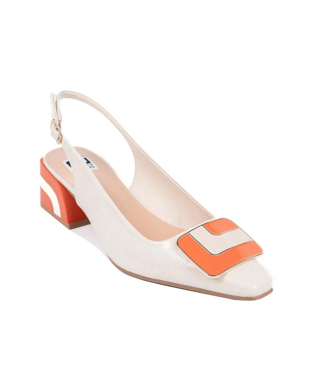 Ninety Union Red Faith Pump