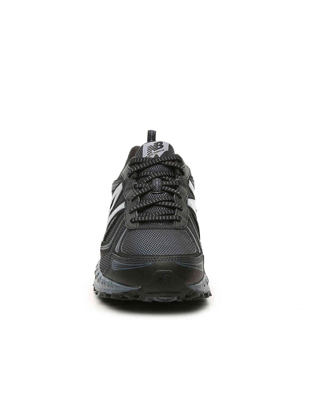 New Balance Synthetic 410 V5 Trail Running Shoe in Black/Grey (Black) for  Men | Lyst