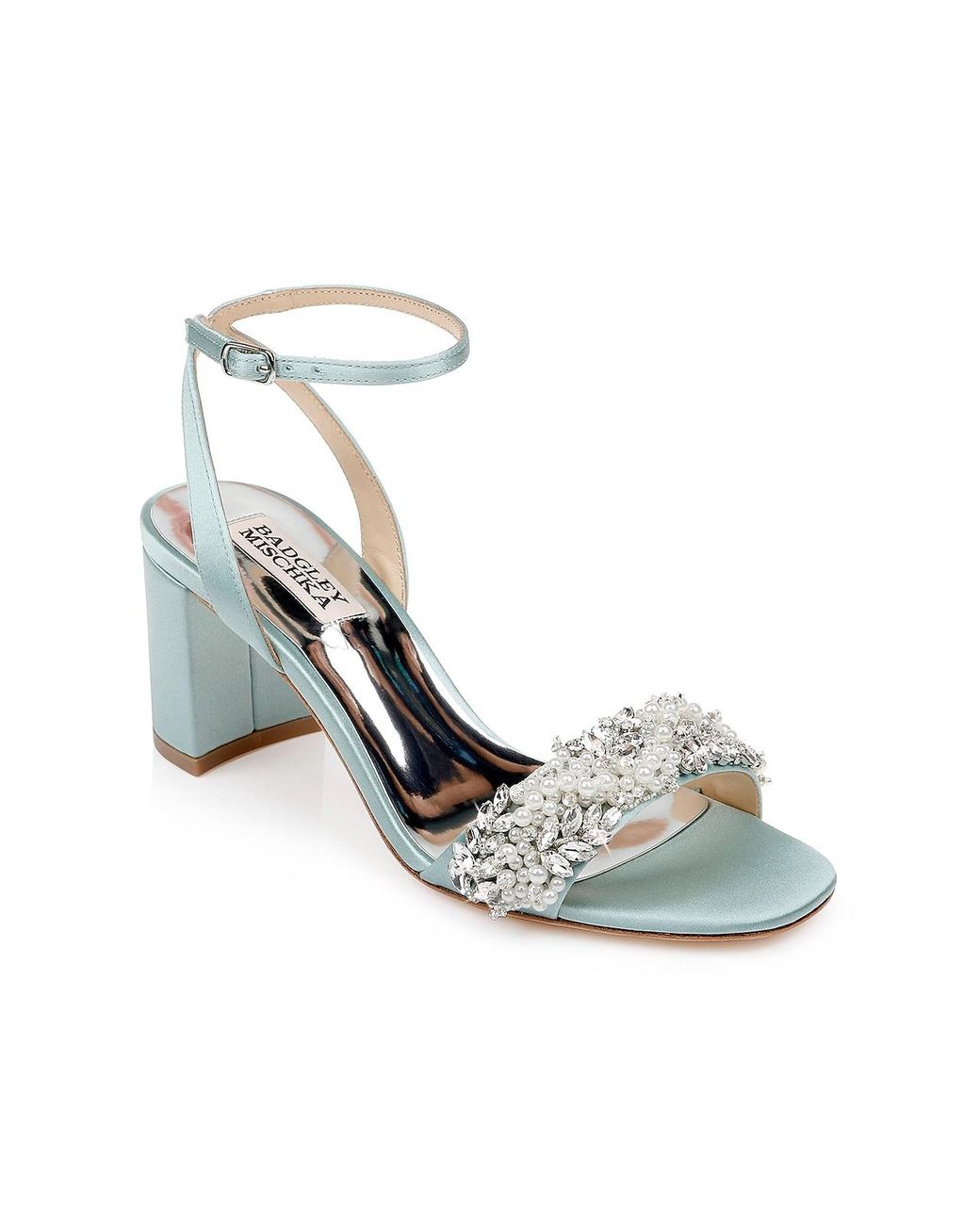 Badgley Mischka Clara Sandal in Blue Lyst