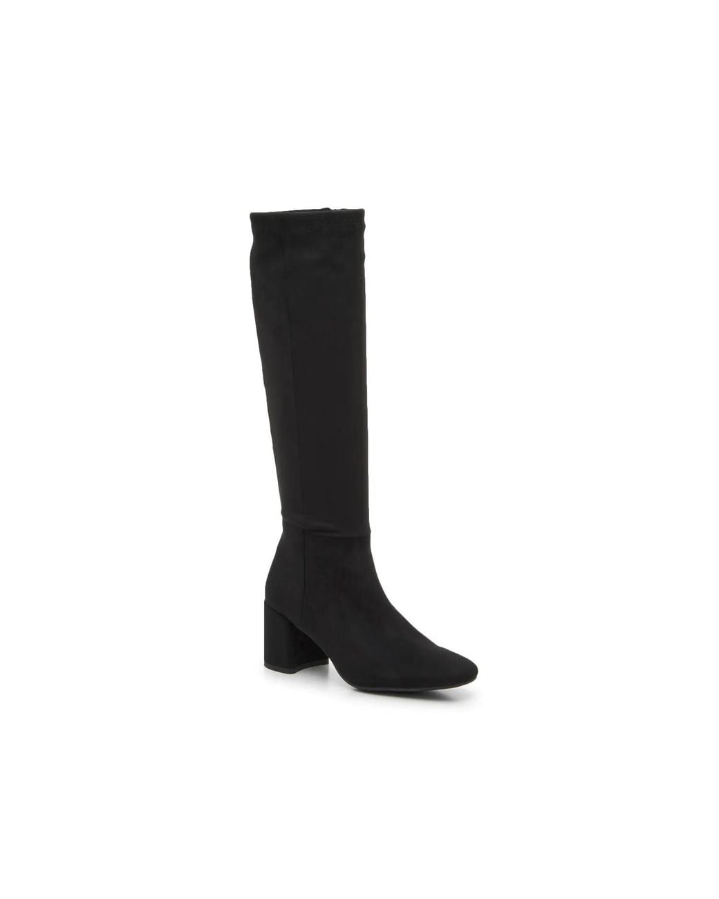 Anne Klein Black Wide Width Lacey Wide Calf Boot