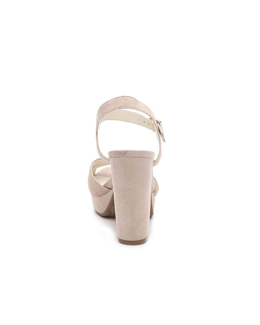 anne klein lalima platform sandal beige