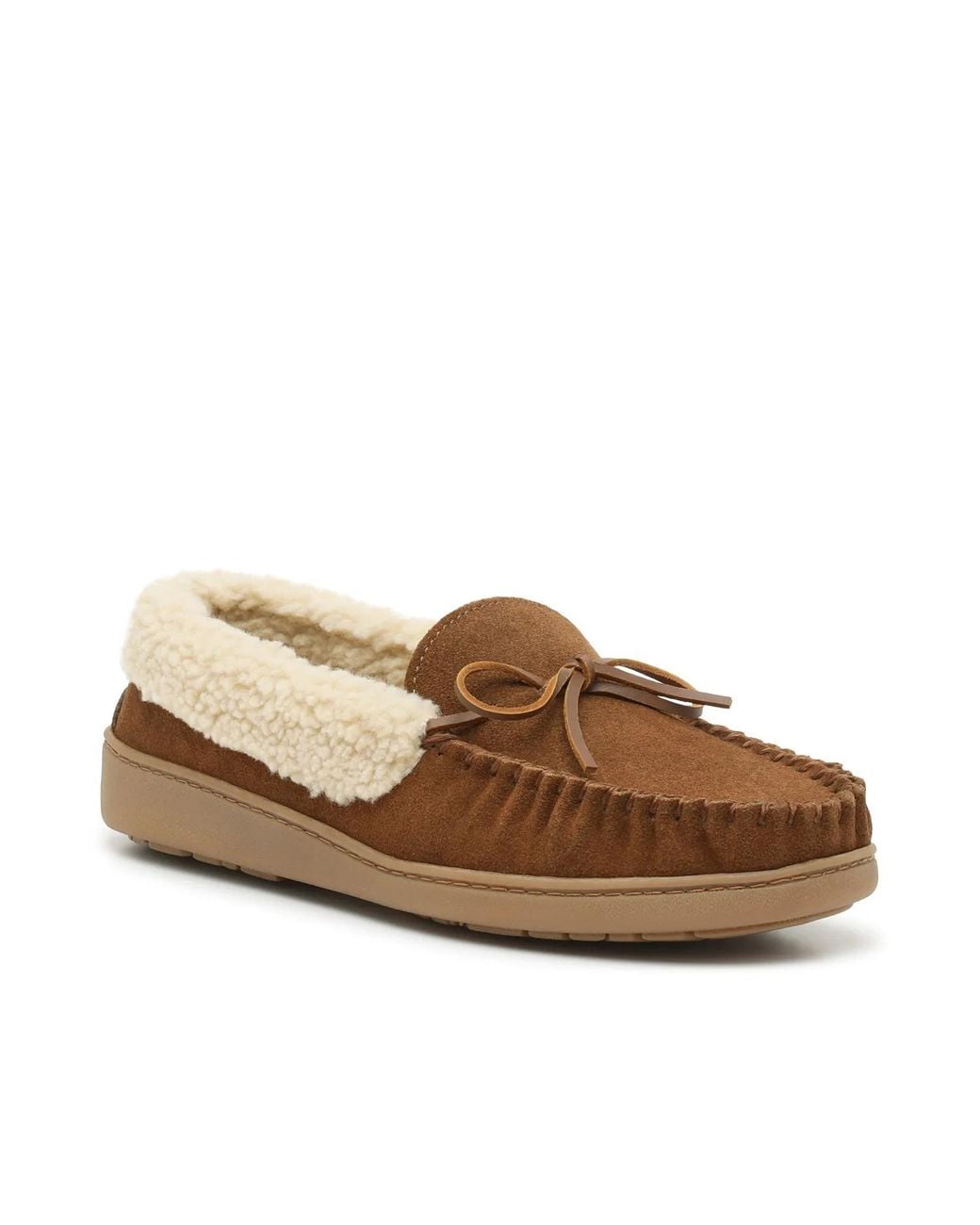 Minnetonka Brown Berb Slipper for men