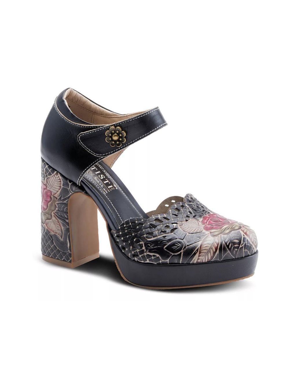 L'ARTISTE Black Debbihary Pump