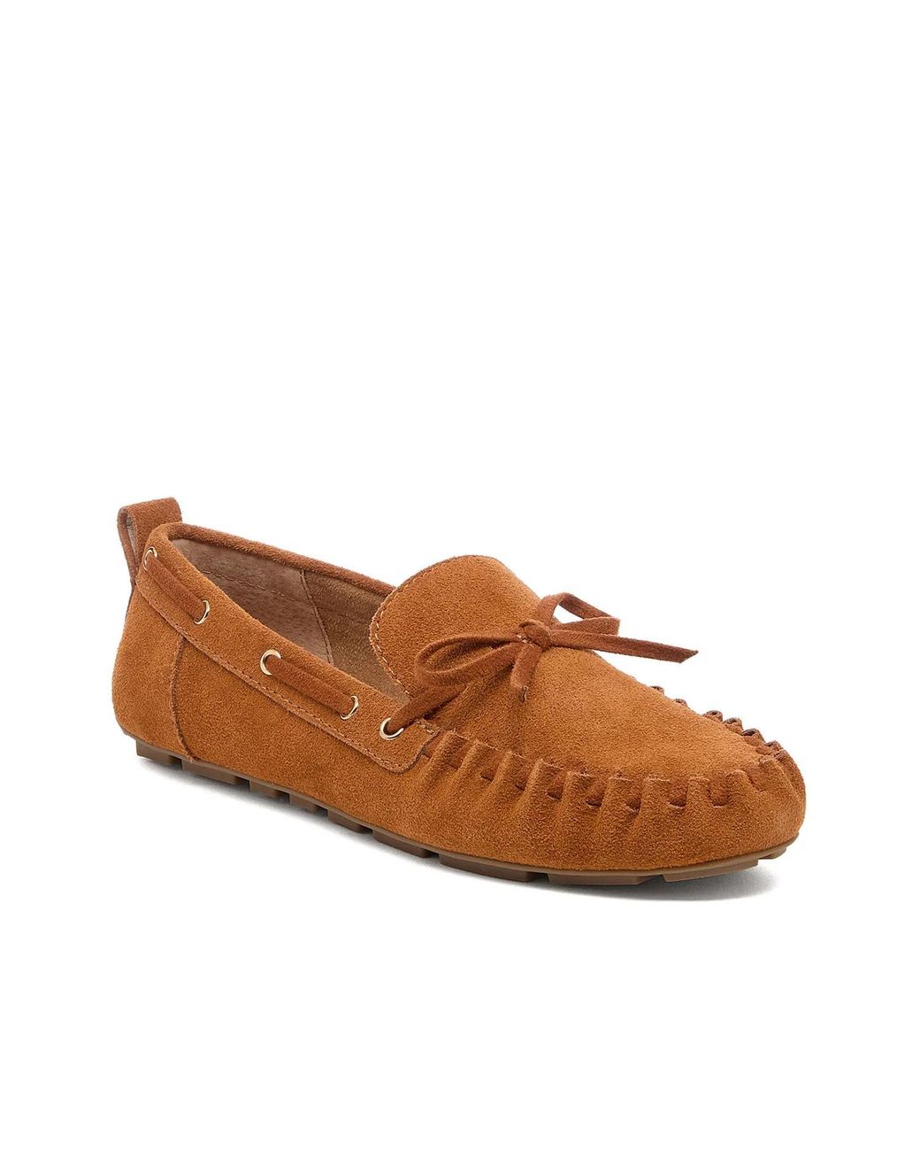 Kelsi Dagger Brooklyn Brown Driver Loafer