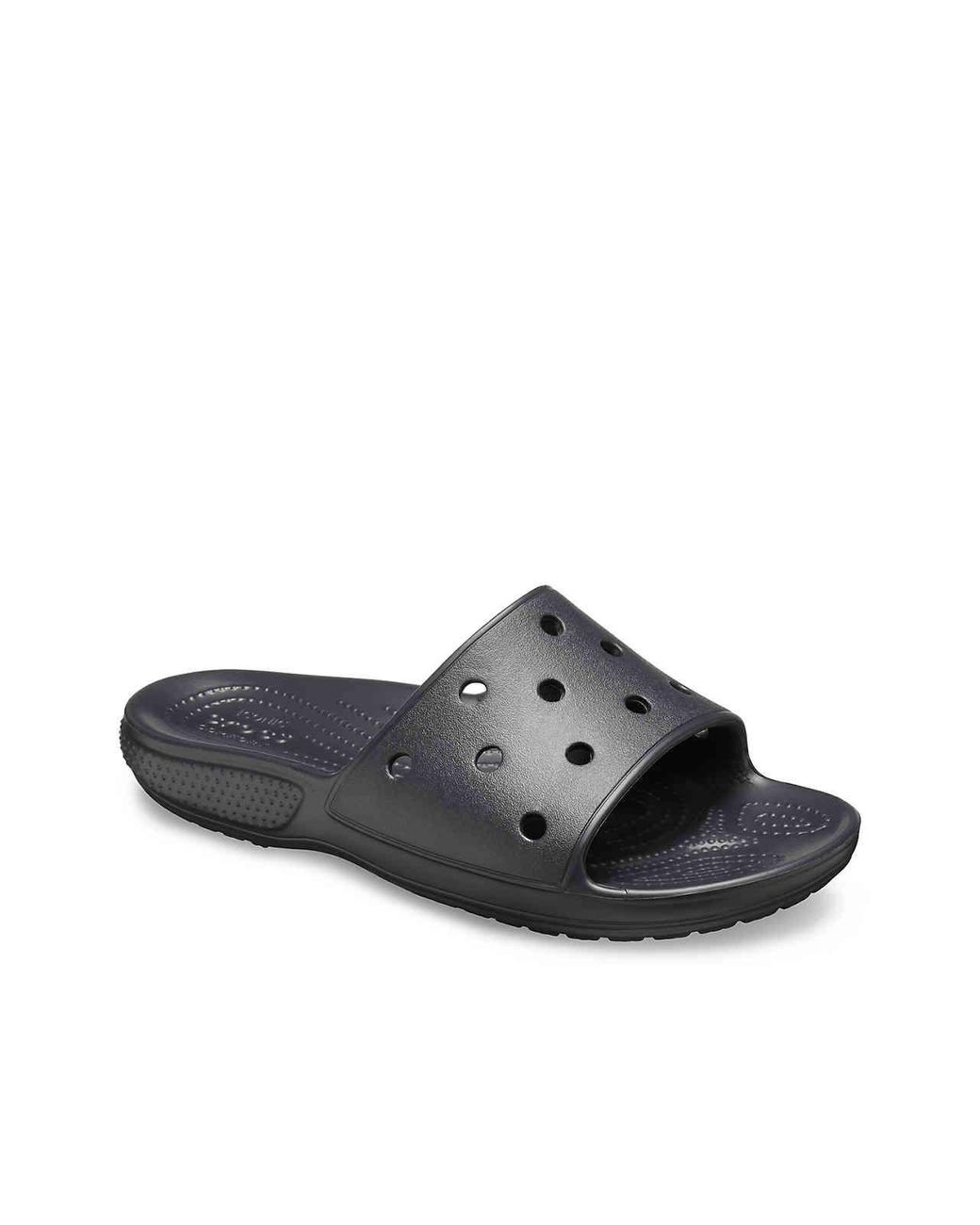 Crocs™ Classic Slide Sandal in Black - Lyst