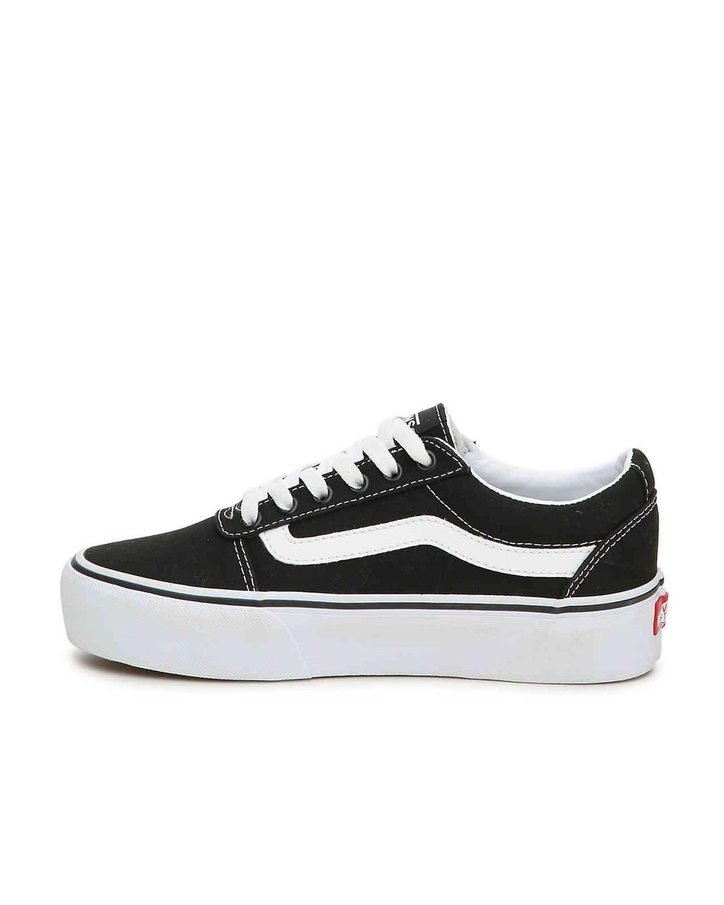 vans ward platform sneaker