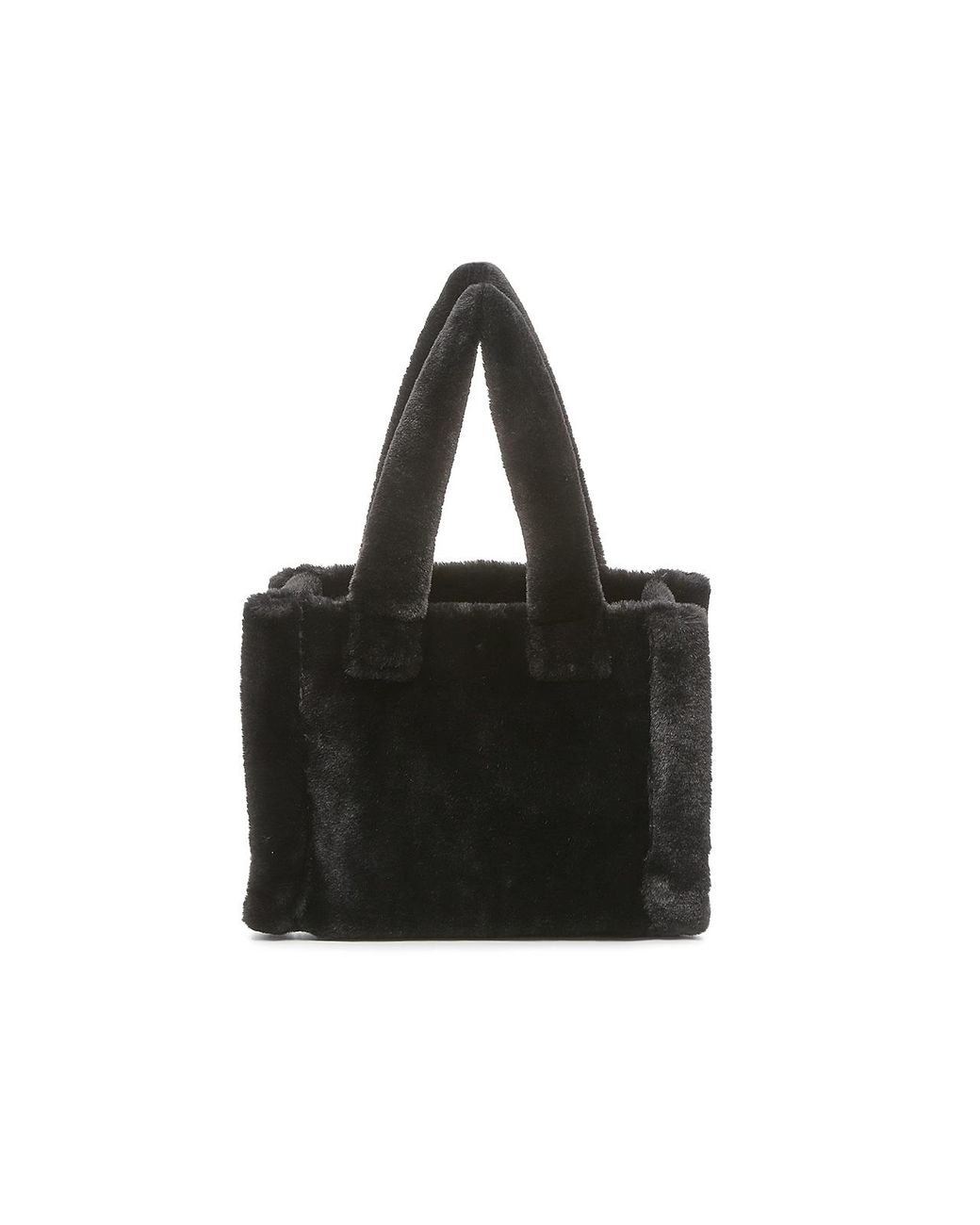 Madden Girl Faux Fur Shoulder Bag in Black Lyst