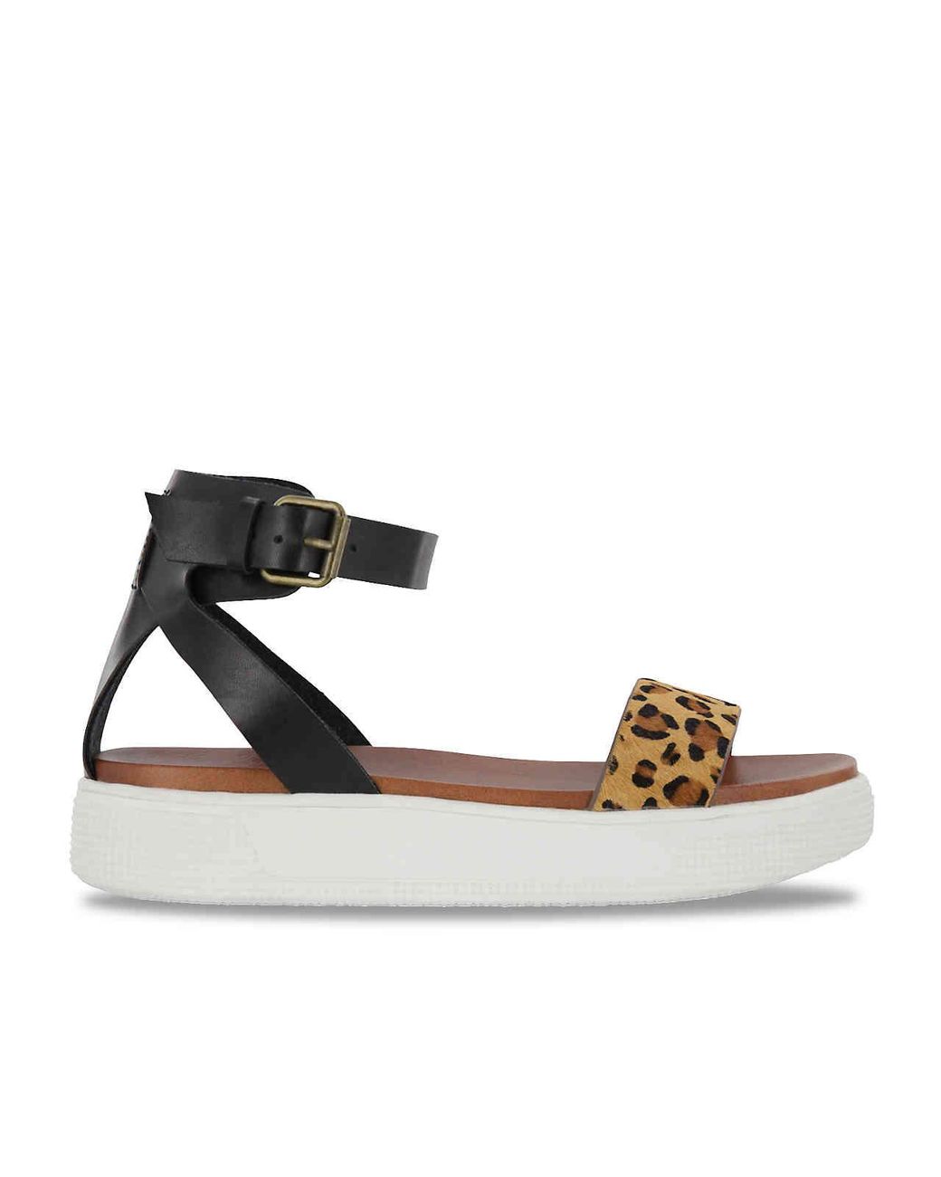 mia ellen platform sandal leopard